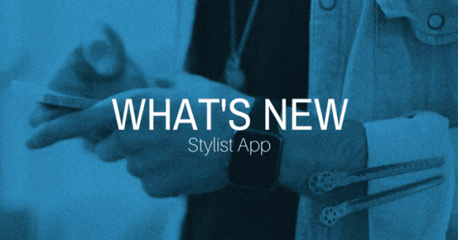 What's new with the SalonBiz Salon Software Stylist App